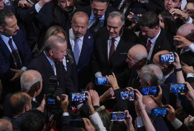 TBMM'de Resepsiyon Gecesine Sürpriz Performans Damga Vurdu
