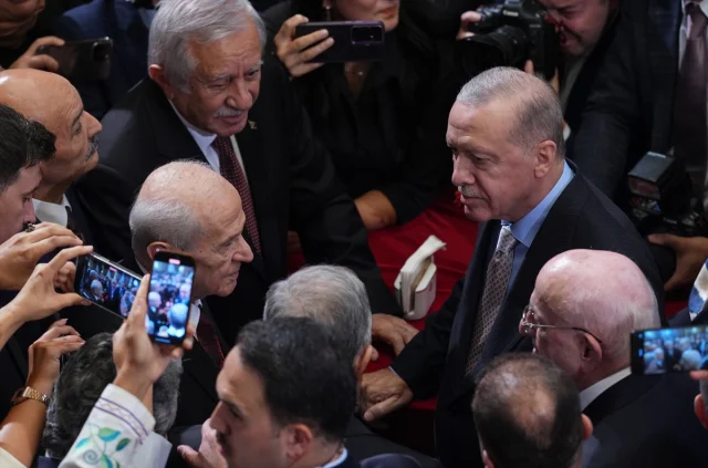 TBMM'de Resepsiyon Gecesine Sürpriz Performans Damga Vurdu