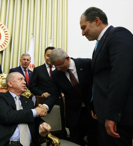 TBMM'de Resepsiyon Gecesine Sürpriz Performans Damga Vurdu