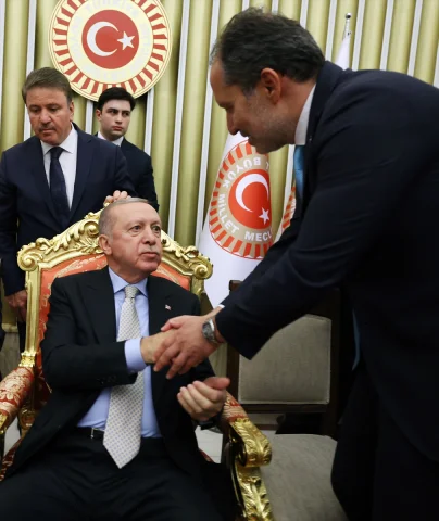 TBMM'de Resepsiyon Gecesine Sürpriz Performans Damga Vurdu