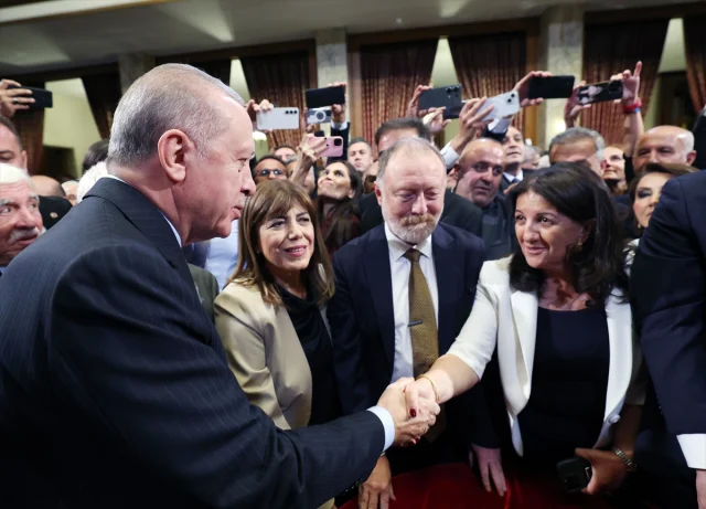 TBMM'de Resepsiyon Gecesine Sürpriz Performans Damga Vurdu