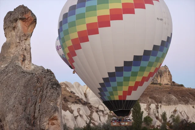 Kapadokya Semalarında Unutulmaz Balon Manzarası