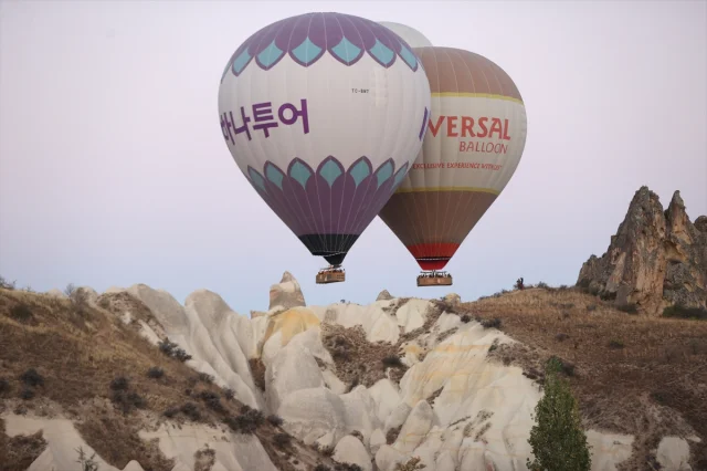 Kapadokya Semalarında Unutulmaz Balon Manzarası