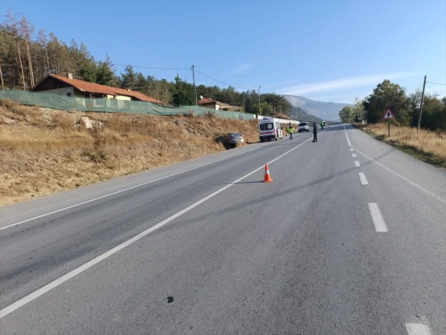 Bolu'da Tüyler Ürperten Kaza Aileyi Ayrıldı