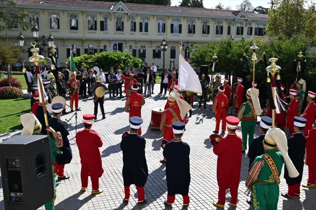Yıldız Sarayı'nda Tarihi Mehteran Şöleni Büyüledi