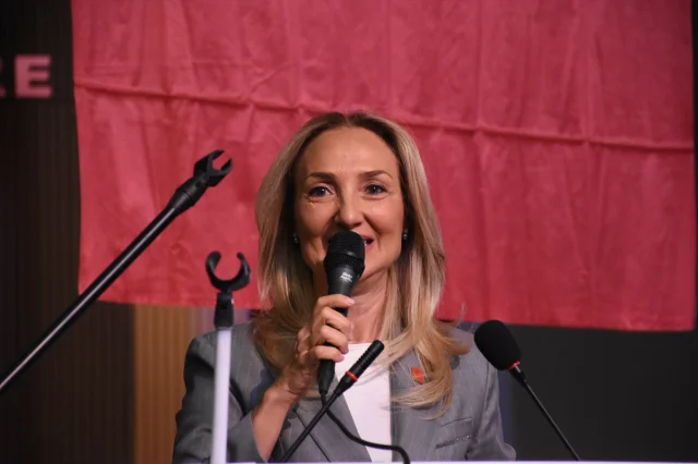 Karaman'da CHP İl Kongresi Aylin Nazlıaka'nın Katılımıyla Co...