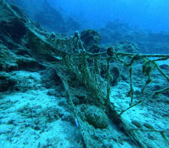 Datça Kıyılarında İnandırıcı Hayalet Ağ Temizliği