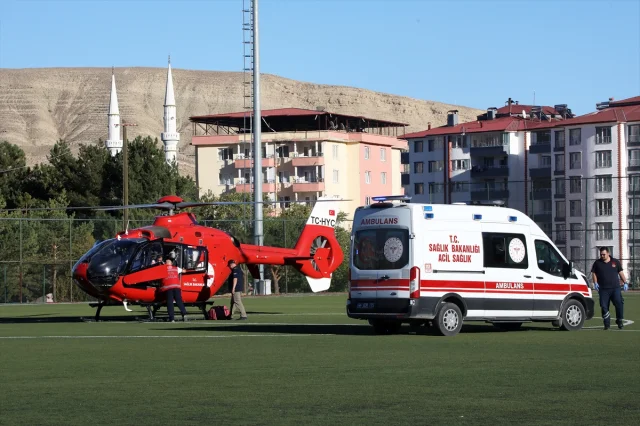 Malatya'nın Gökyüzünde Hayat Kurtaran Helikopterler