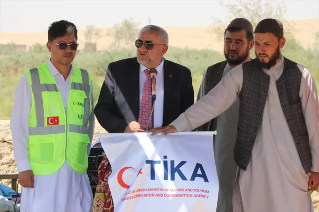 TİKA'nın Afganistan'a Destekleri Devam Ediyor: Faryab'da Güneş Enerjili Su Kuyusu