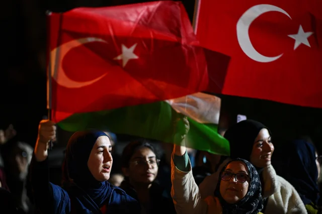 Ankara'da Filistin İçin Ateşli Protesto: Detaylar ve Gelişmeler