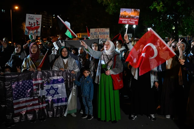 Ankara'da Filistin İçin Ateşli Protesto: Detaylar ve Gelişmeler