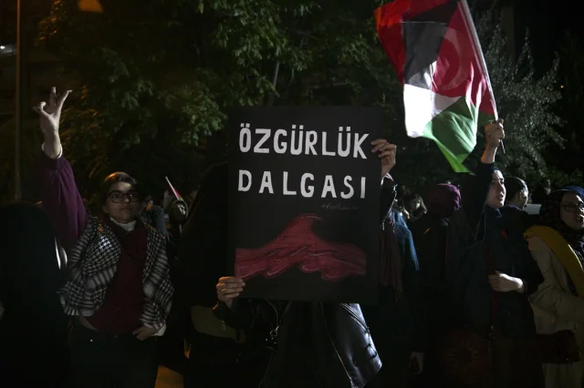 Ankara'da Filistin İçin Ateşli Protesto: Detaylar ve Gelişmeler
