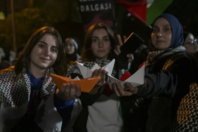 Ankara'da Filistin İçin Ateşli Protesto: Detaylar ve Gelişmeler