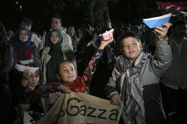 Ankara'da Filistin İçin Ateşli Protesto: Detaylar ve Gelişmeler
