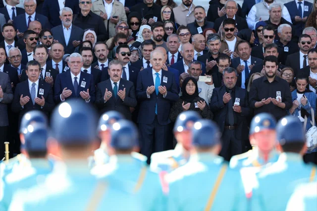 Ökkeş Şendiller'in Veda Töreninden Duygusal Anlar