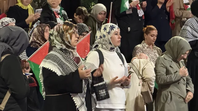 Trabzon'daki Büyüleyici Filistin Dayanışması Herkesi Harekete Geçiriyor
