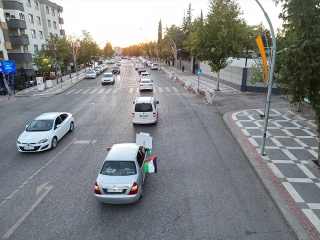 Şanlıurfa'da Görkemli Protesto İsrail'e Tepki Büyüyor