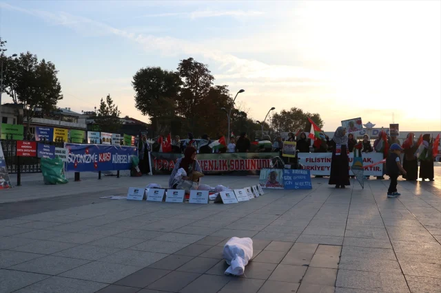 Sakarya'da Gerilen "Gazze Nöbeti": İsrail'e Sert Tepkiler
