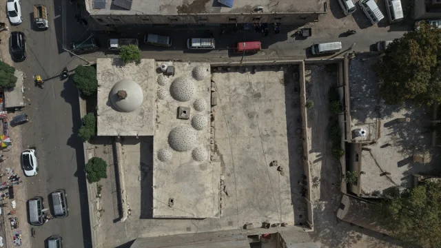 Münbiç'teki Tarihi Osmanlı Hamamı İlgiyi Üzerine Çekiyor