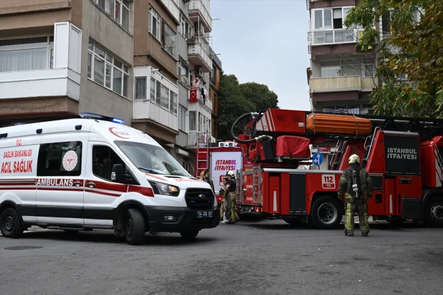 Bakırköy'deki Özel Okulda Korkutan Yangın