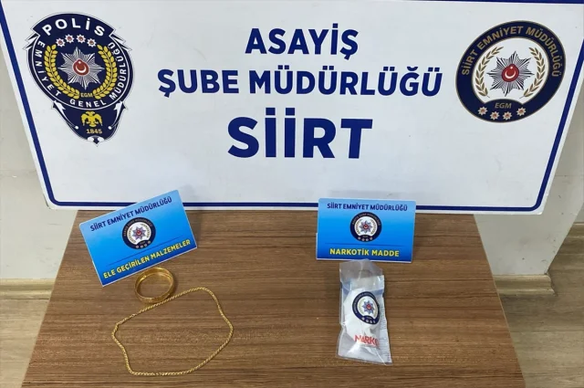 Siirt'te Kuyumcuda Sahte Altın Operasyonu