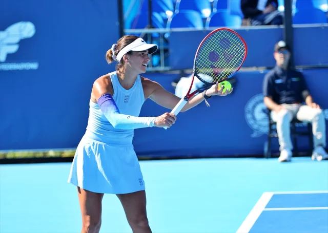 Samsun'da Heyecan Dorukta: Uluslararası WTA 125 Turnuvası Çeyrek Finali Tamamlandı