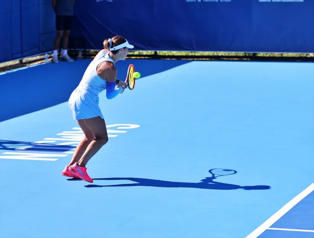 Samsun'da Heyecan Dorukta: Uluslararası WTA 125 Turnuvası Çeyrek Finali Tamamlandı