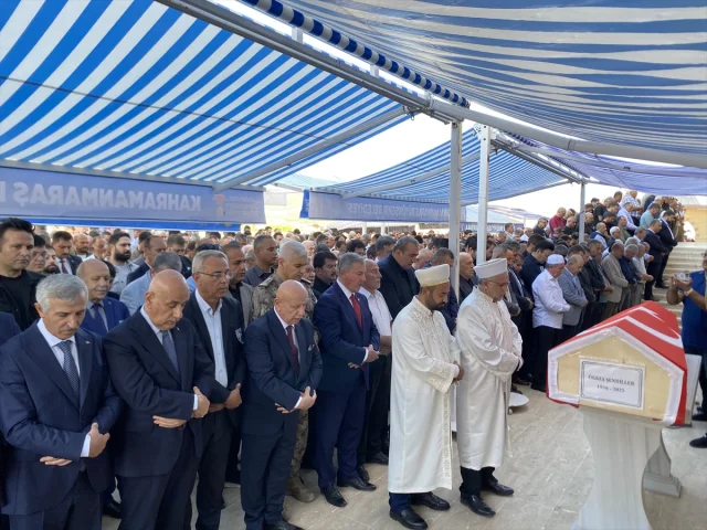 Ökkeş Şendiller'in Veda Töreninden Duygusal Anlar