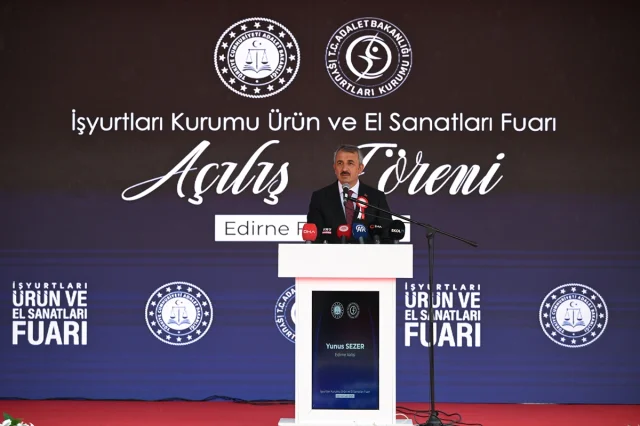 Bakan Tunç Edirne'de Konuştu: İsrail'e Sert Eleştiri