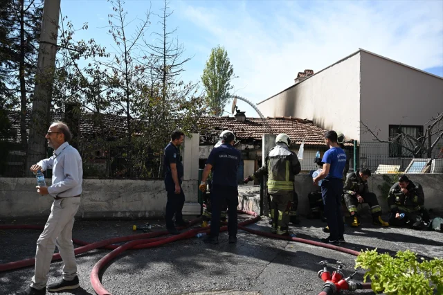 Ankara’da Gecekondu Yangını Panik Yarattı: Mahallede Büyük Korku