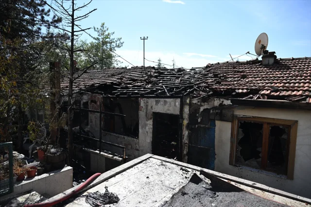 Ankara’da Gecekondu Yangını Panik Yarattı: Mahallede Büyük Korku