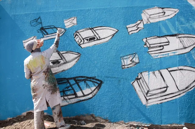 Gazze'deki Filistinli Ressamlar Sanatla İsrail Ablukasını De...