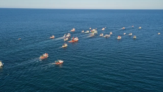 Karadeniz'den Filistin'e Uzanan Destek Rüzgarı