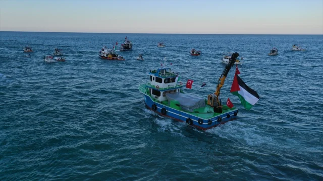 Karadeniz'den Filistin'e Uzanan Destek Rüzgarı