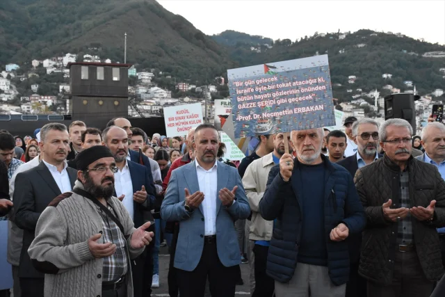Karadeniz'den Filistin'e Uzanan Destek Rüzgarı