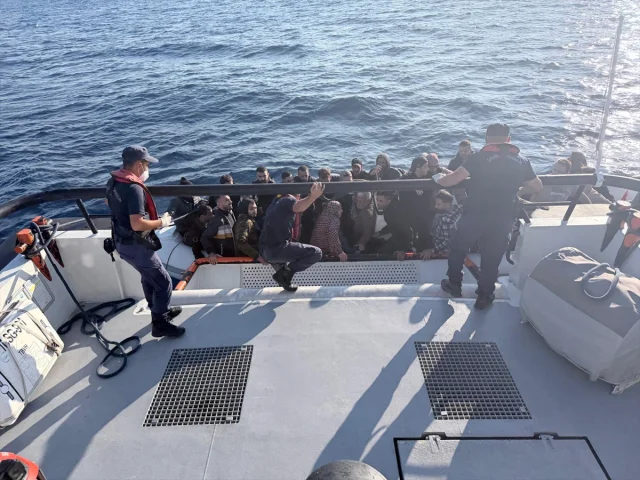 Bodrum Kıyılarında Düzensiz Göçmen Operasyonu: Çarpıcı Detay...