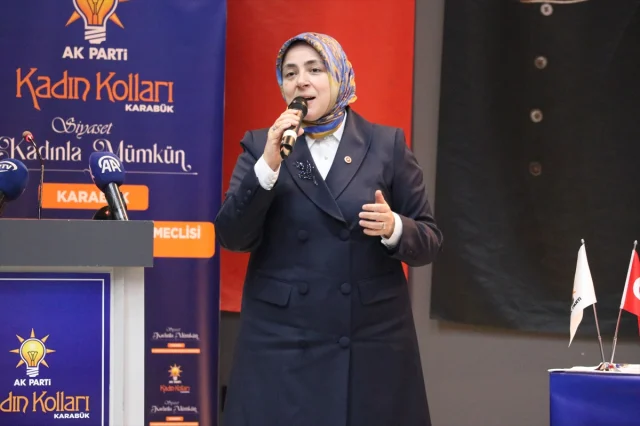 AK Parti Kadın Kolları Başkanı Ercan'dan Gazzelilere Destek Mesajı