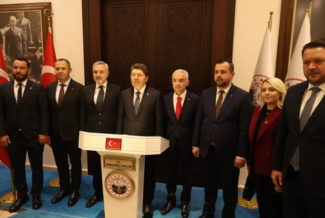 Adalet Bakanı Yılmaz Tunç'tan Kırklareli'nde Önemli Ziyaretler
