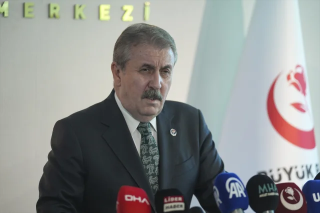 Büyük Birlik Partisi Lideri Destici: Dünya İnsanlığı Soykırıma Karşı Ayakta