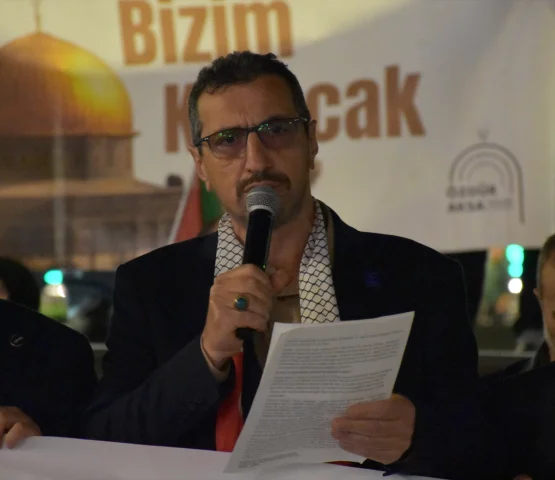 Trabzon'daki çarpıcı protesto dünya gündemine yerleşti
