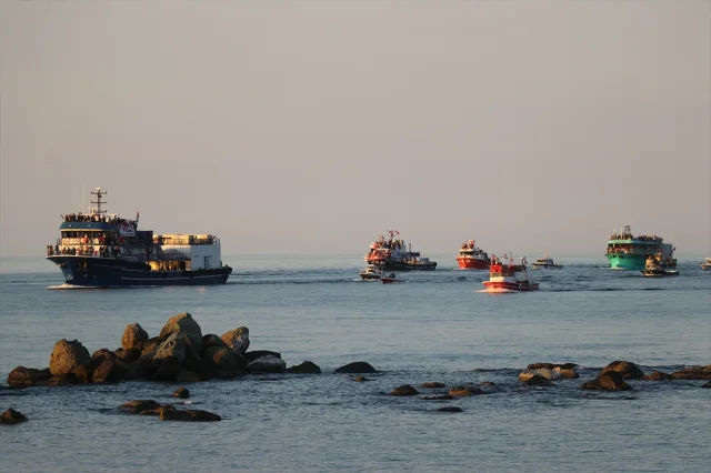 Karadeniz'den Filistin'e Uzanan Destek Rüzgarı