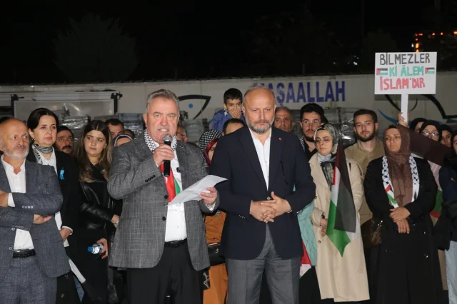 Karadeniz'den Filistin'e Uzanan Destek Rüzgarı