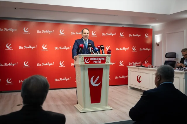 Fatih Erbakan İsrail'e Yönelik Yaptırım Çağrısını Yineledi