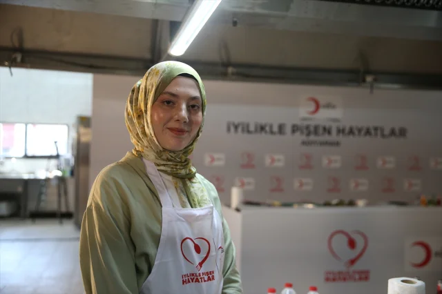 Türk Kızılay'ın "İyilikle Pişen Hayatlar" Projesiyle Depremzedelere Umut