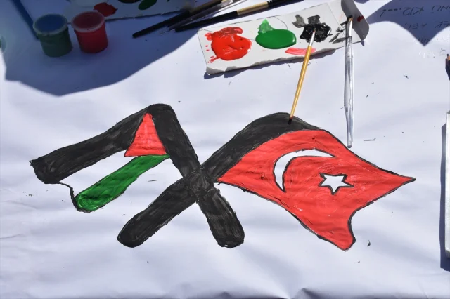 Gümüşhane'de Filistinli Çocuklar İçin Anlamlı Etkinlik Düzenlendi