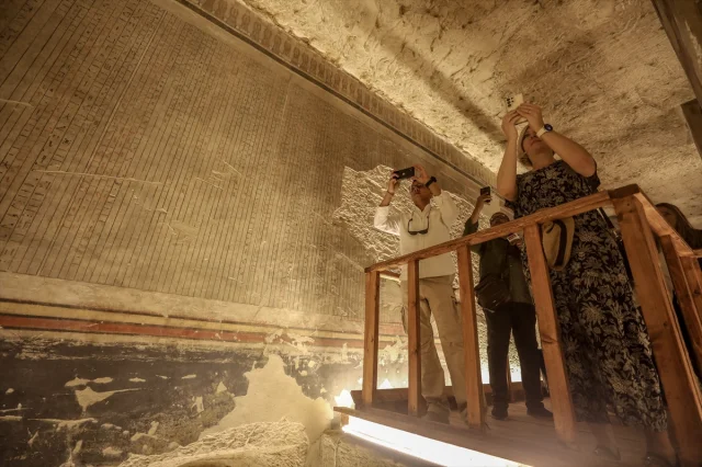 Mısır'da 226 Yıllık Firavun Mezarı Yeniden Ziyarete Açılıyor