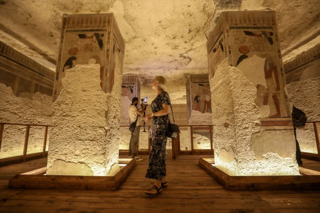 Mısır'da 226 Yıllık Firavun Mezarı Yeniden Ziyarete Açılıyor