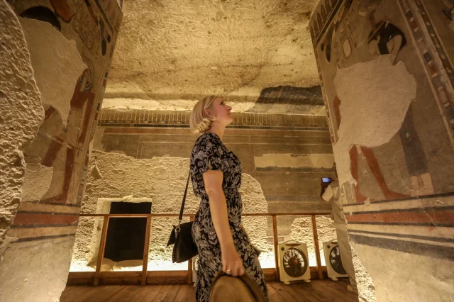 Mısır'da 226 Yıllık Firavun Mezarı Yeniden Ziyarete Açılıyor