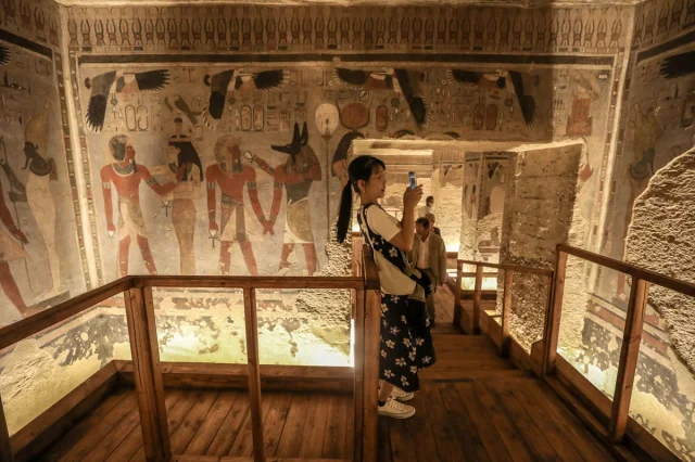 Mısır'da 226 Yıllık Firavun Mezarı Yeniden Ziyarete Açılıyor