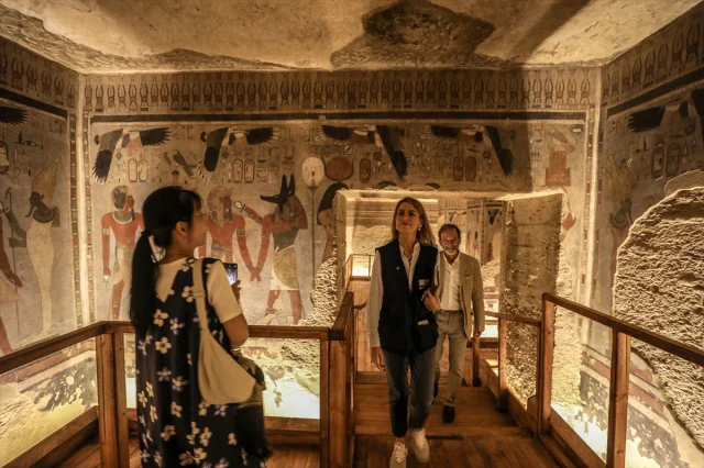 Mısır'da 226 Yıllık Firavun Mezarı Yeniden Ziyarete Açılıyor